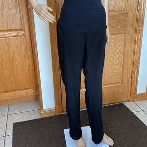 Motherhood black pants with cute accents